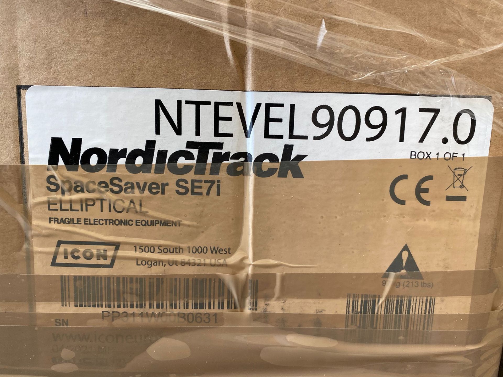 Nordic track SE7i SPACESAVER cross trainer (boxed) *PLUS VAT* - Image 3 of 4