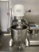 EMPIRE 30L MIXER, WHISK AND PADDLE INCLUDED *NO VAT*