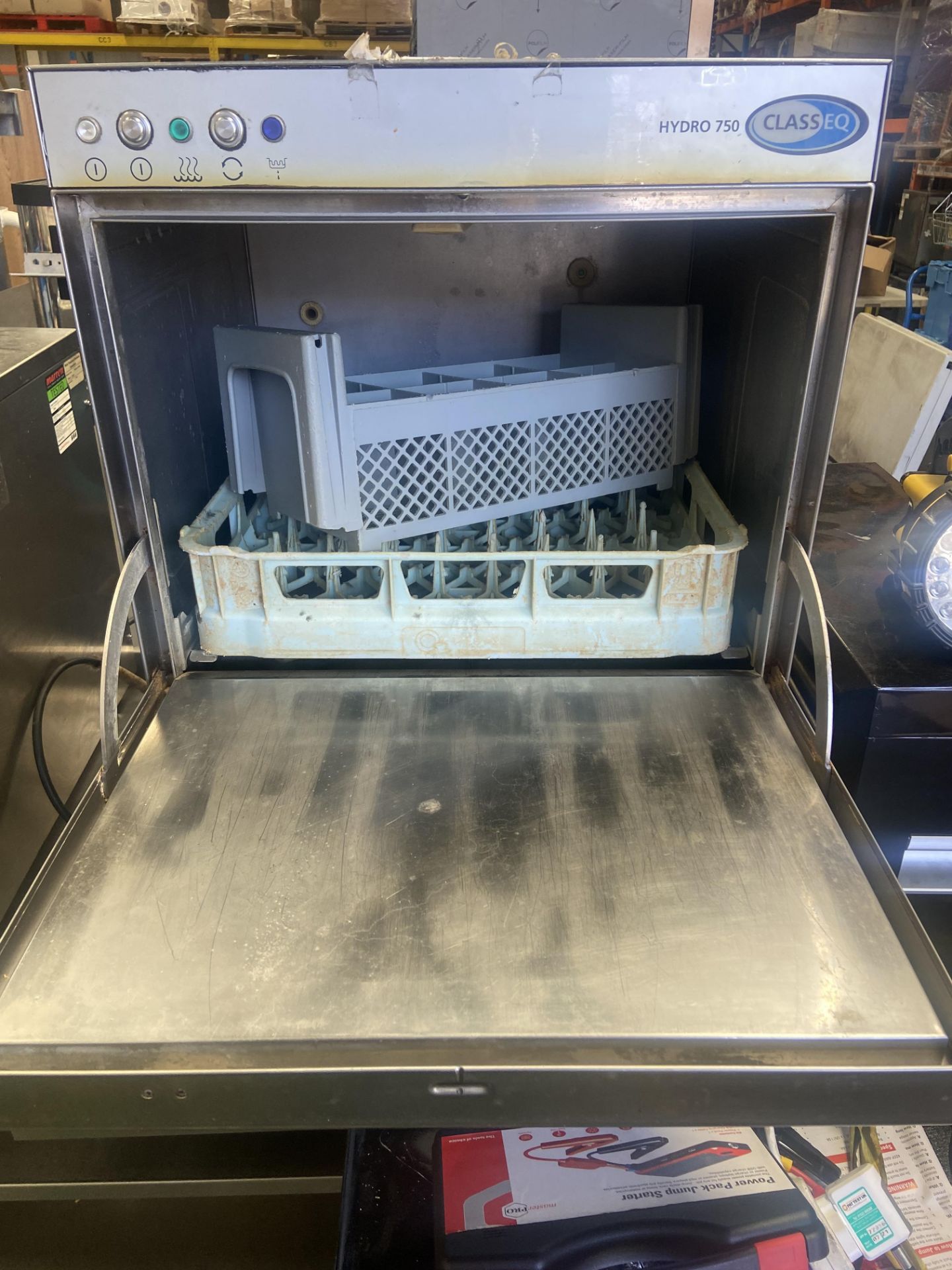 CLASSEQ HYDRO 750 DISHWASHER, REMOVED FROM WORKING CAFE *NO VAT*