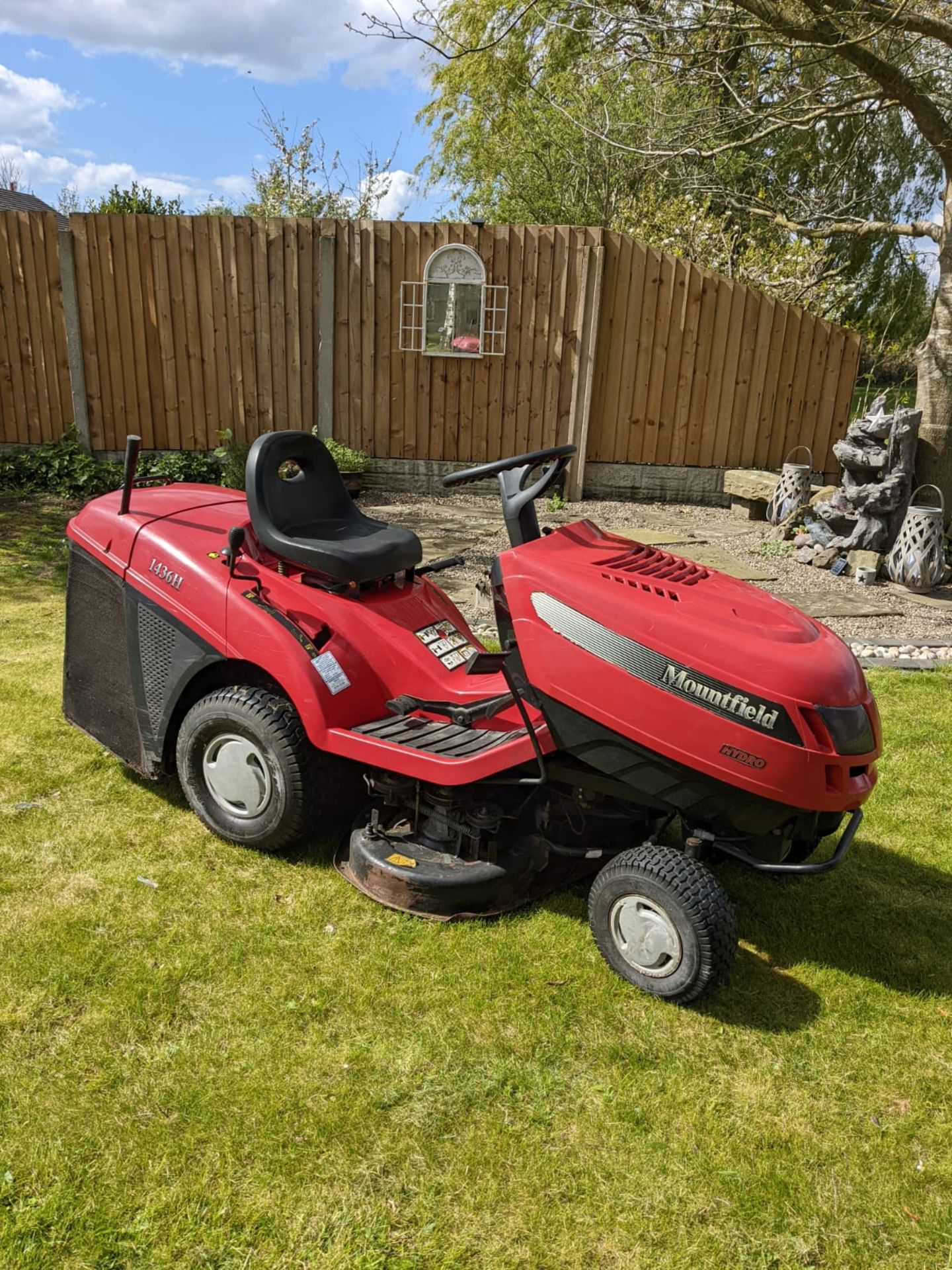 MOUNTFIELD HYDRO 1436H RIDE ON LAWN MOWER "NO VAT"