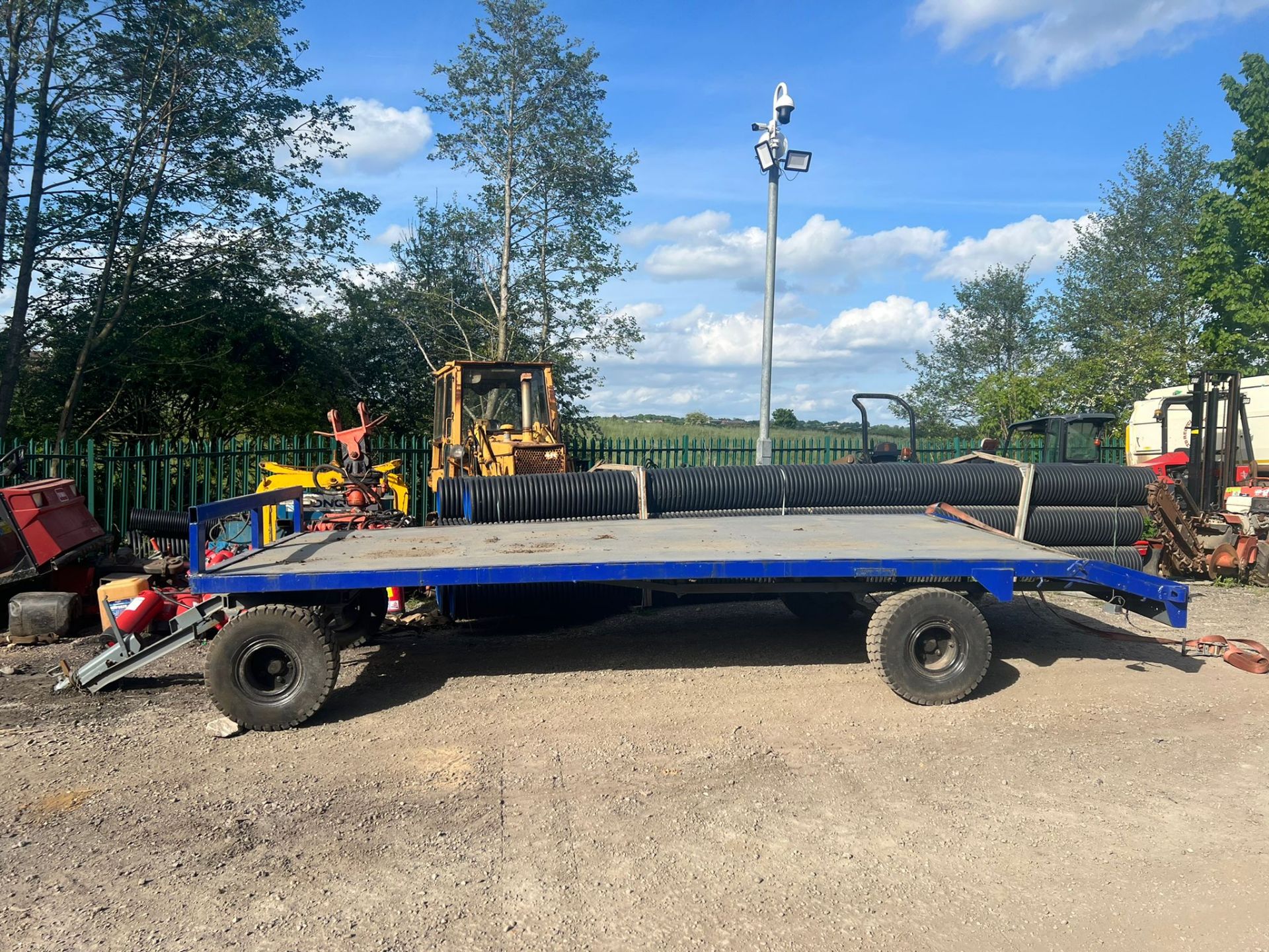 BEAVER TAIL TWIN AXLE TRAILER, 16ft long, 7 ft wide "PLUS VAT"