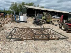 14 FOOT COMPACT TRACTOR CHAIN HARROWS, IN WORKING ORDER *PLUS VAT*