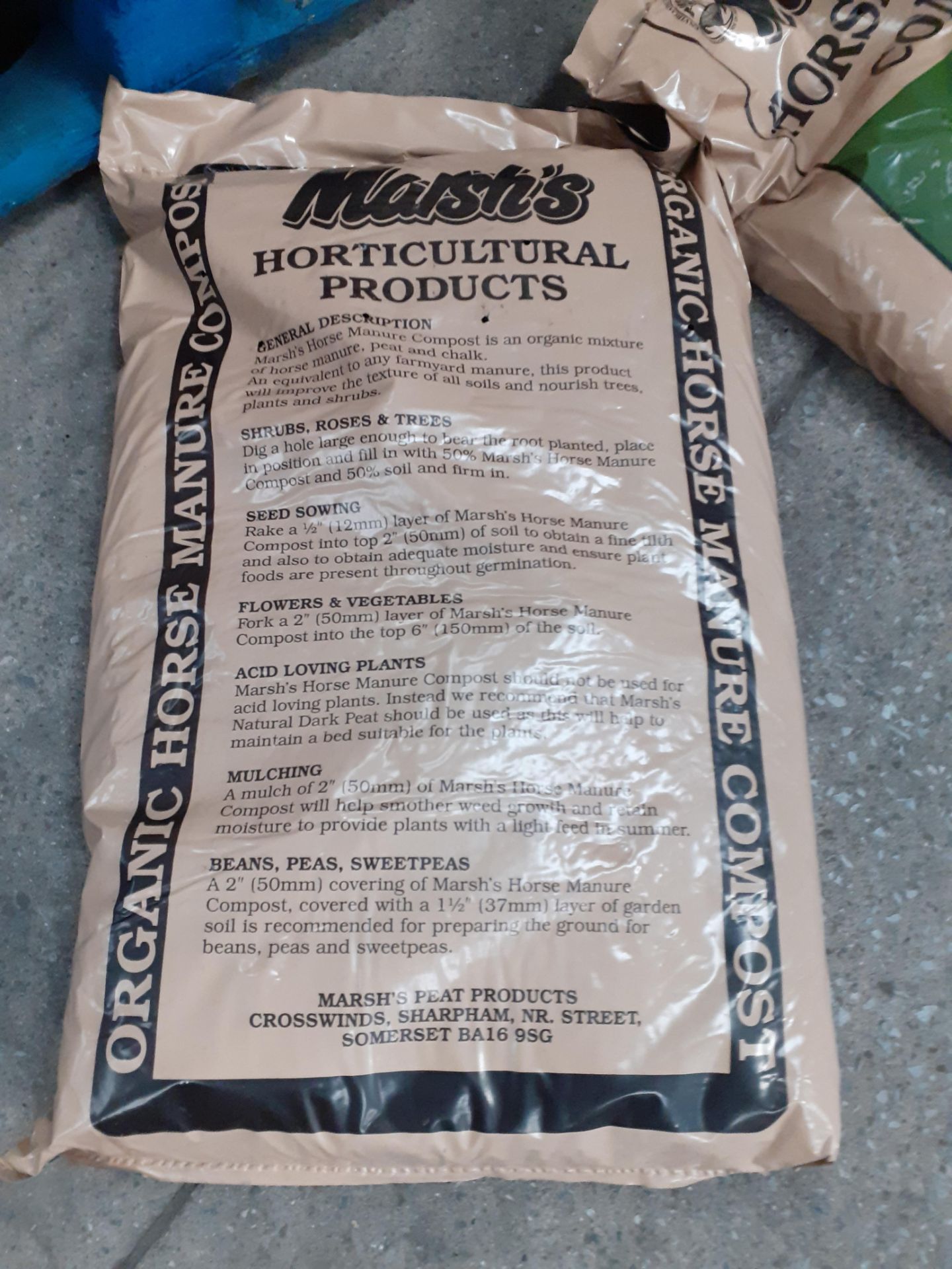 1 PALLET OF HORSE MANURE COMPOST, APPROX 75 BAGS *NO VAT* - Image 6 of 6