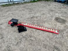 New And Unused Kubota Orange 1.8 Metre Hedge Cutter/Finger Bar Mower C/W Headstock "PLUS VAT"