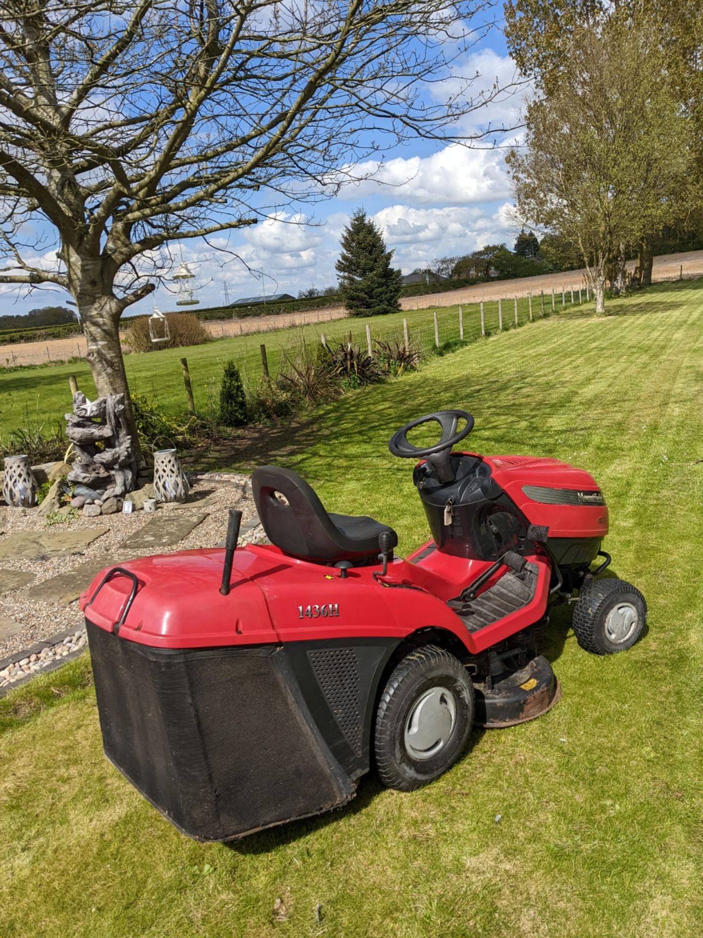 MOUNTFIELD HYDRO 1436H RIDE ON LAWN MOWER "NO VAT" - Image 3 of 4