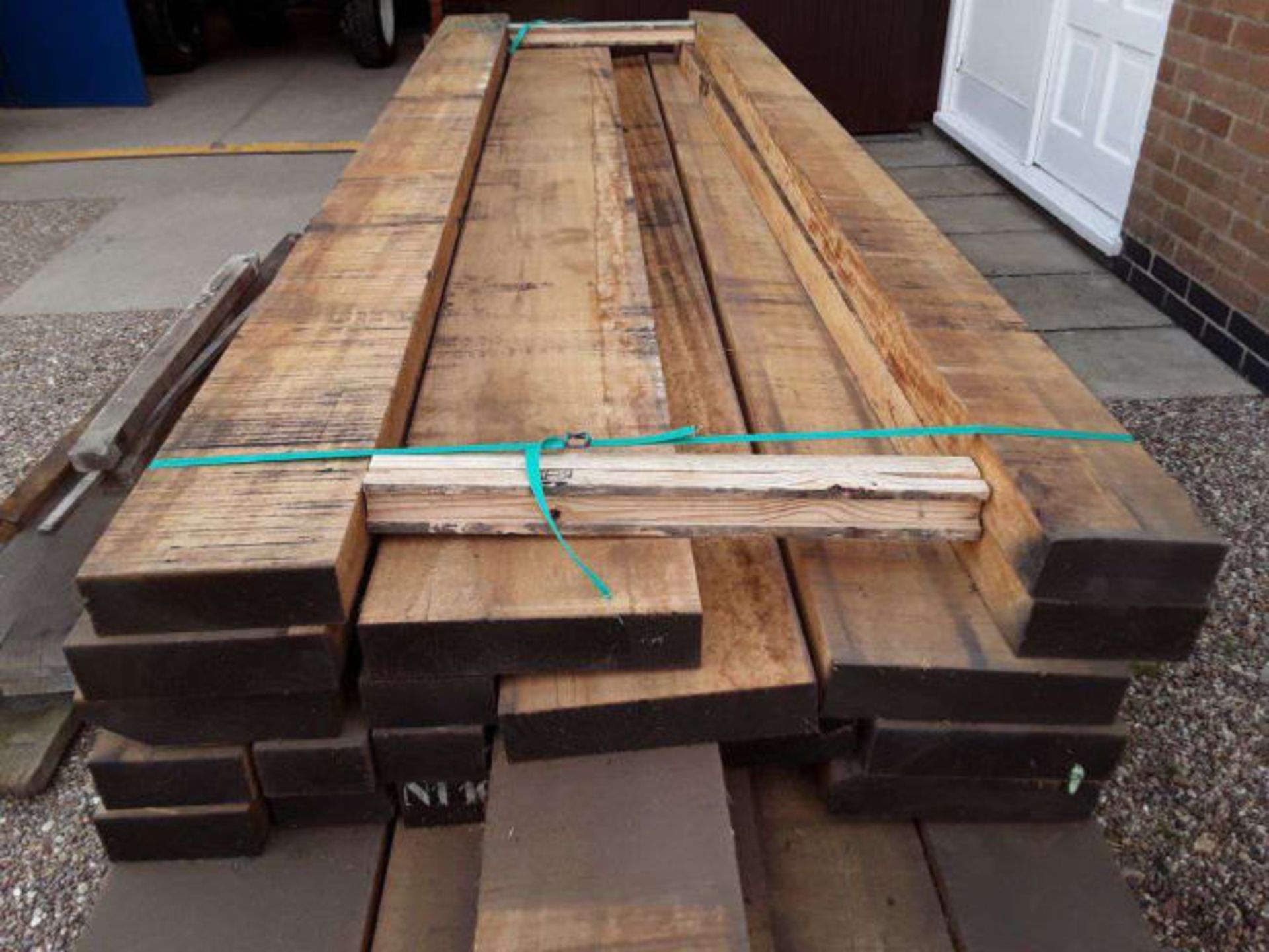 10X HARDWOOD KILN DRIED TIMBER SAWN AFRICAN IDIGBO SLABS / BOARDS *NO VAT* - Image 3 of 3