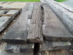 5X HARDWOOD AIR DRIED SAWN WANEY EDGE/ LIVE EDGE TIMBER ENGLISH ASH BOARDS / SLABS *NO VAT*