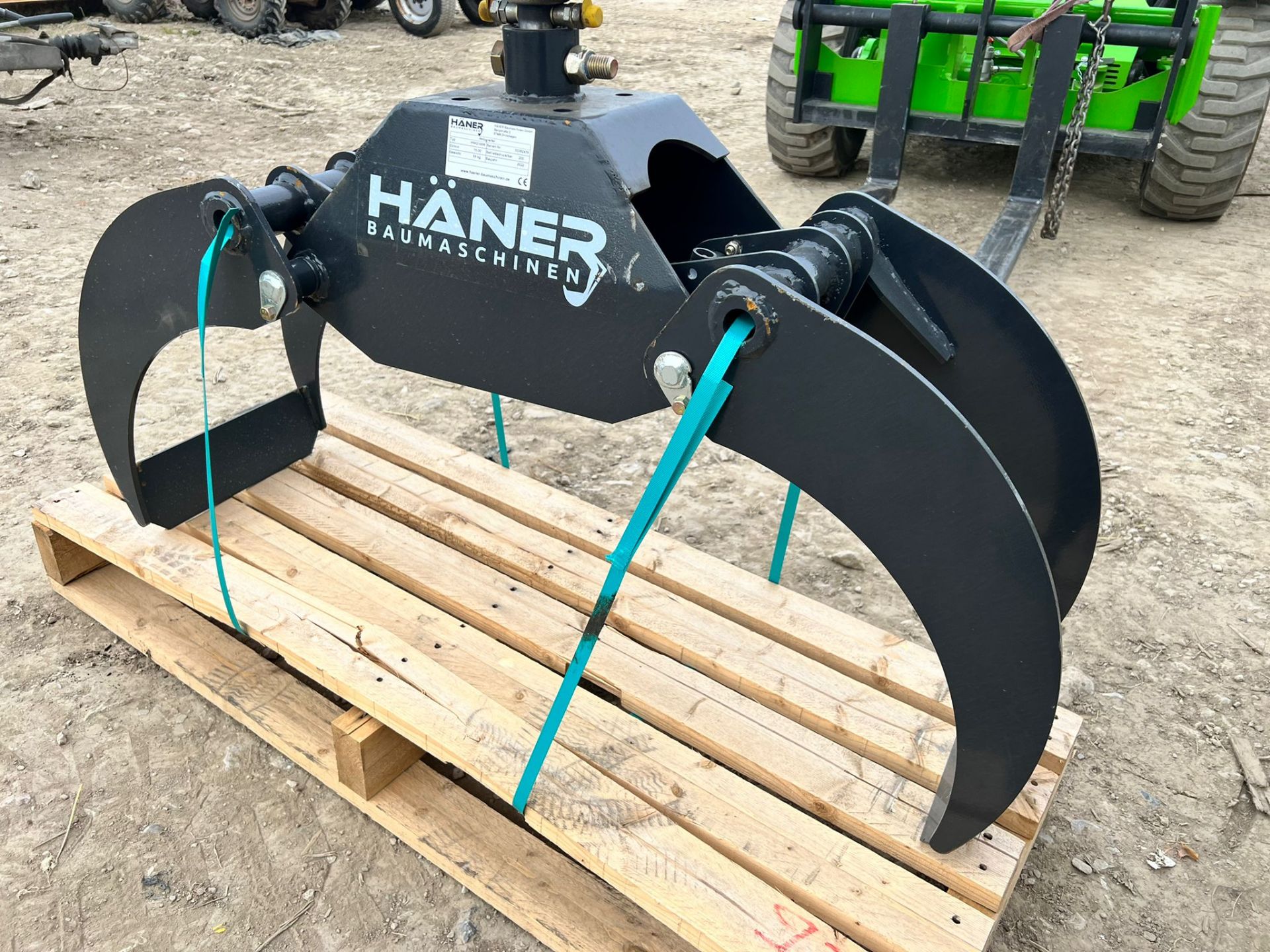 New And Unused Haner HWG100R Rotating Log Grab *PLUS VAT*