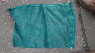Net bags for kindling sticks, approx 500, all new, size 600 long x 450 wide *NO VAT*