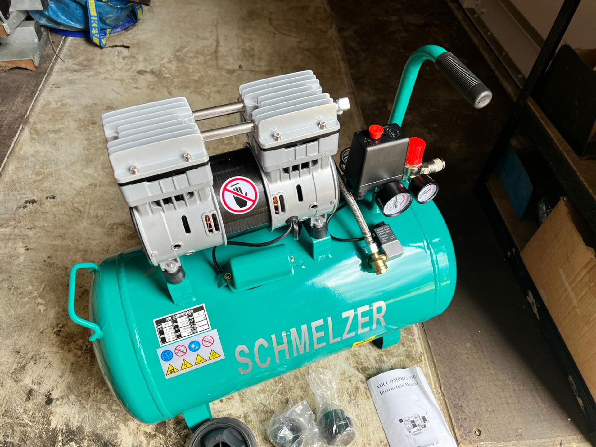 New And Unused Schmelzer JN750 Air Compressor *PLUS VAT* - Image 2 of 8