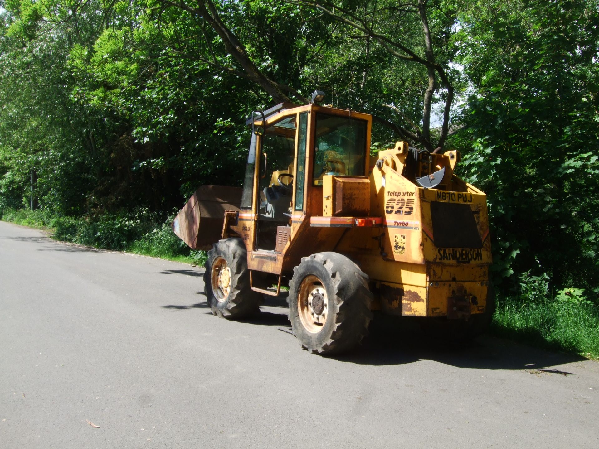 1995 SANDERSON 625 YELLOW TELEHANDLER *PLUS VAT* - Image 3 of 5