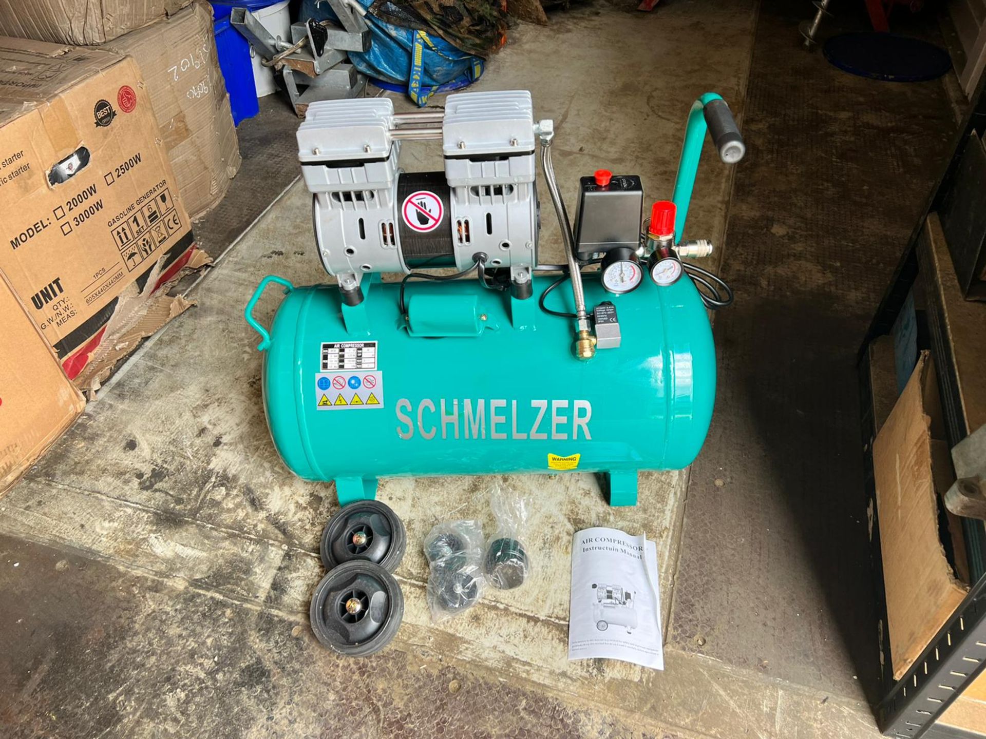 New And Unused Schmelzer JN750 Air Compressor *PLUS VAT* - Image 7 of 8