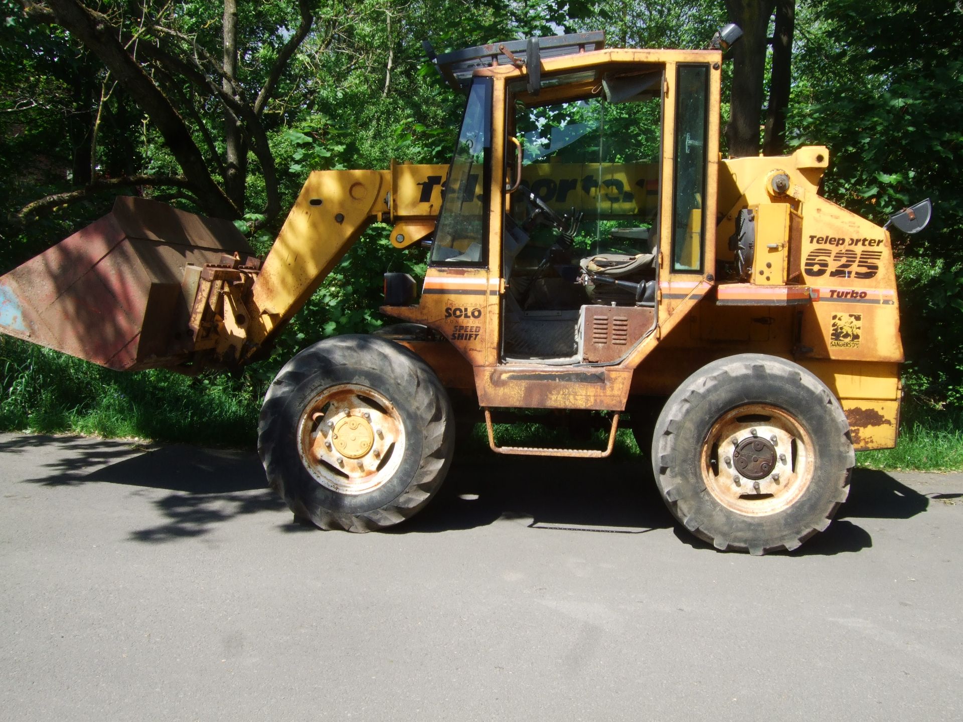 1995 SANDERSON 625 YELLOW TELEHANDLER *PLUS VAT* - Image 4 of 5