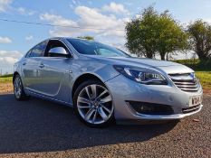 2014 VAUXHALL INSIGNIA ELITE NAV CDTI ECO SILVER HATCHBACK, 97,728 MILES *NO VAT*