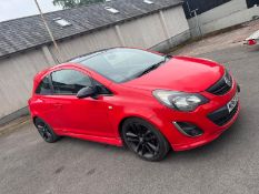 2013/63 VAUXHALL CORSA LIMITED EDITION RED HATCHBACK, 2 KEYS, FULL LOG BOOK *NO VAT*