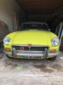 MG SOFT TOP 1974, DRY STORED FOR 15 YEARS AS A POTENTIAL PROJECT CAR *NO VAT*
