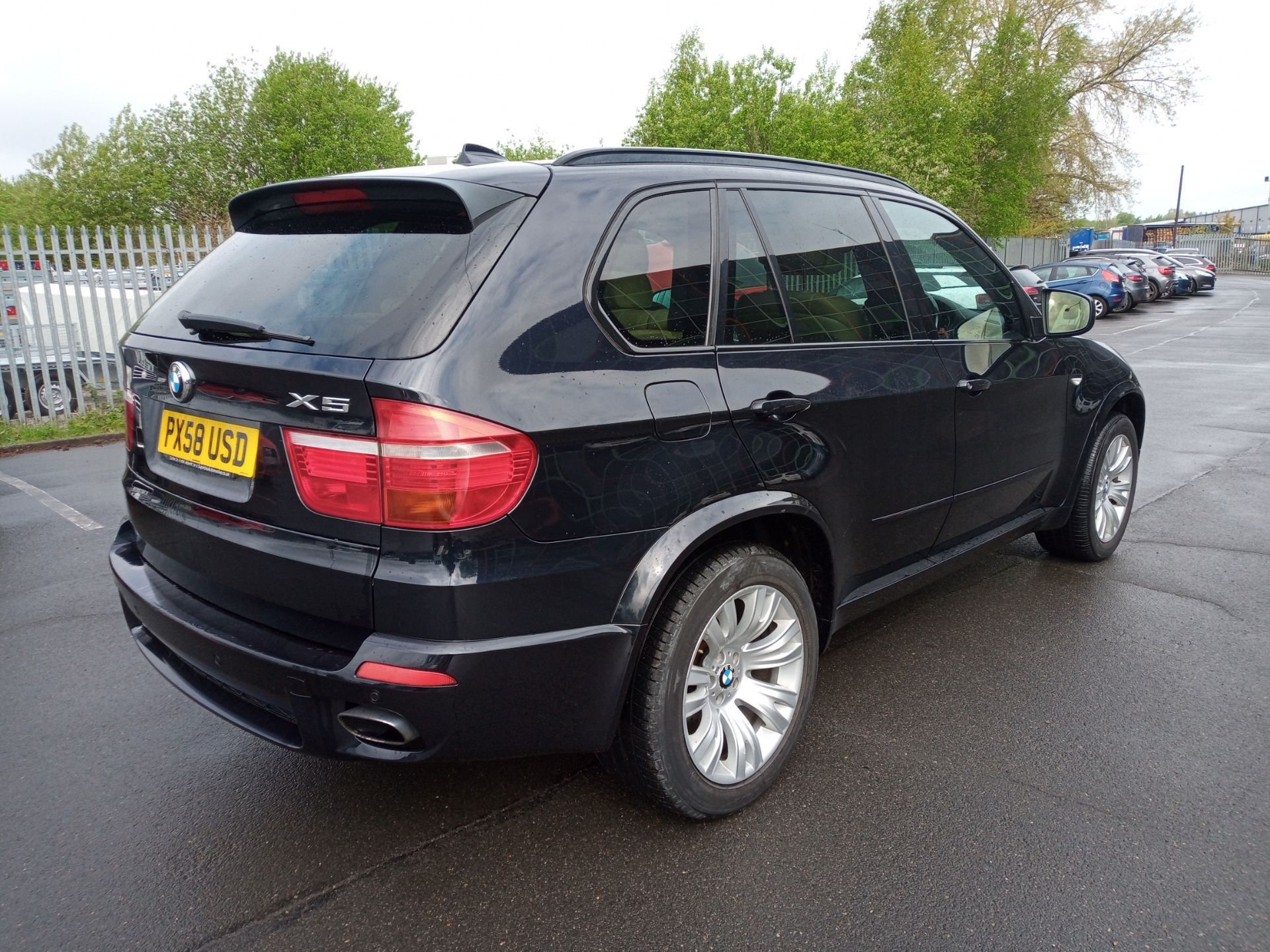 2008 BMW X5 3.0Sd Auto XDrive Msport SUV BLACK ESTATE, 132,429 MILES *NO VAT* - Image 3 of 21