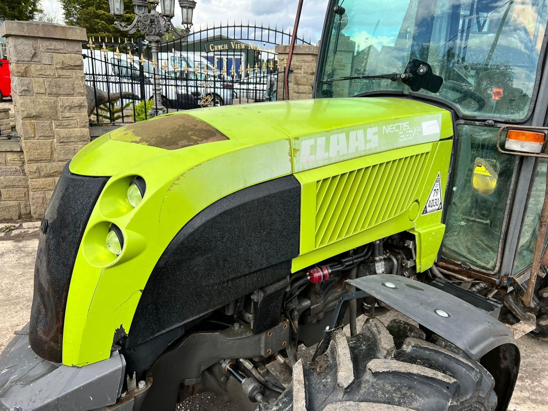 2008 Claas Nectis 267F 97HP 4WD Compact Tractor With Reco Ferri TIG 120 Hedge Cutter *PLUS VAT* - Image 2 of 25