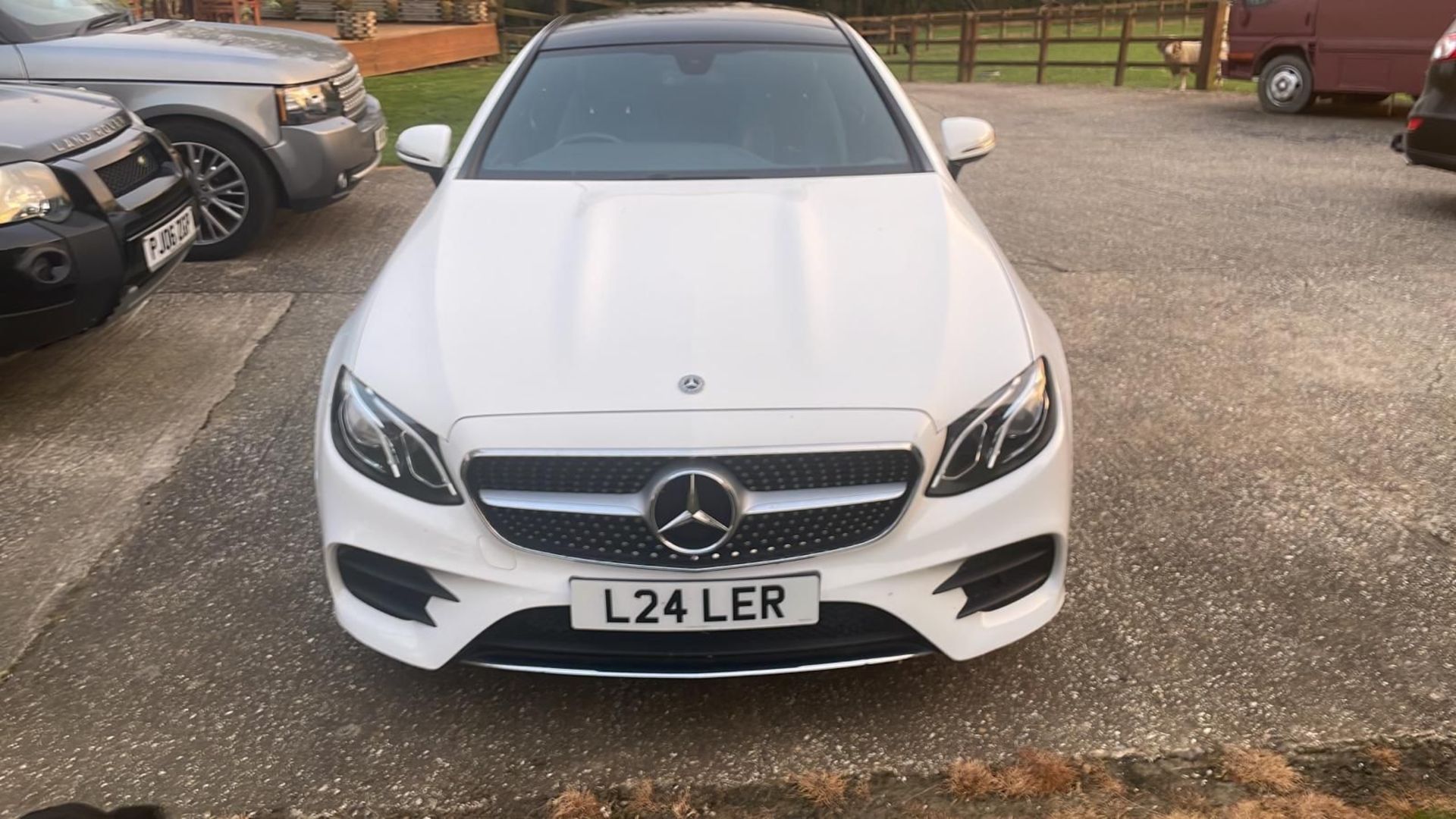 2018 MERCEDES-BENZ E 220 D AMG LINE PREMIUM AUTO WHITE COUPE, 34k miles *NO VAT* - Image 2 of 14