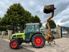 2008 Claas Nectis 267F 97HP 4WD Compact Tractor With Reco Ferri TIG 120 Hedge Cutter *PLUS VAT*