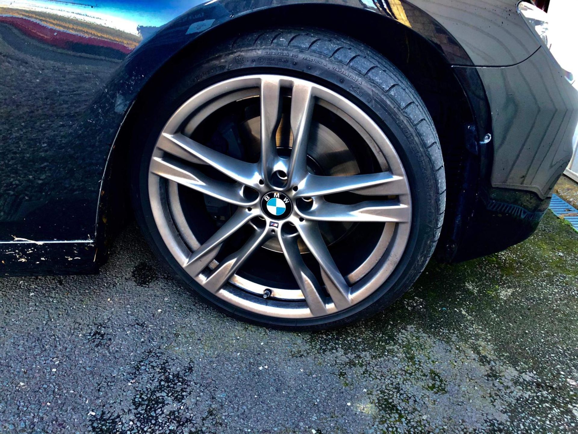 2014/14 REG BMW 640D M SPORT AUTOMATIC 3.0 DIESEL BLACK CONVERTIBLE Remapped 380BHP *NO VAT* - Image 8 of 12