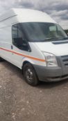 FORD TRANSIT 100 T350L RWD WHITE PANEL VAN *NO VAT*