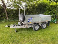 IFOR WILLIAMS TT85 12V ELECTRIC TIPPING TRAILER *NO VAT*