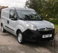 2017 VAUXHALL COMBO 2300 CDTI ECOFLEX S/S SILVER PANEL VAN, ULES COMPLIANT, 55K MILES *PLUS VAT*