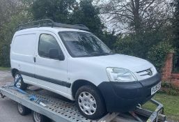 2005 PEUGEOT PARTNER 800 LX WHITE PANEL VAN, 216,772 MILES *NO VAT*