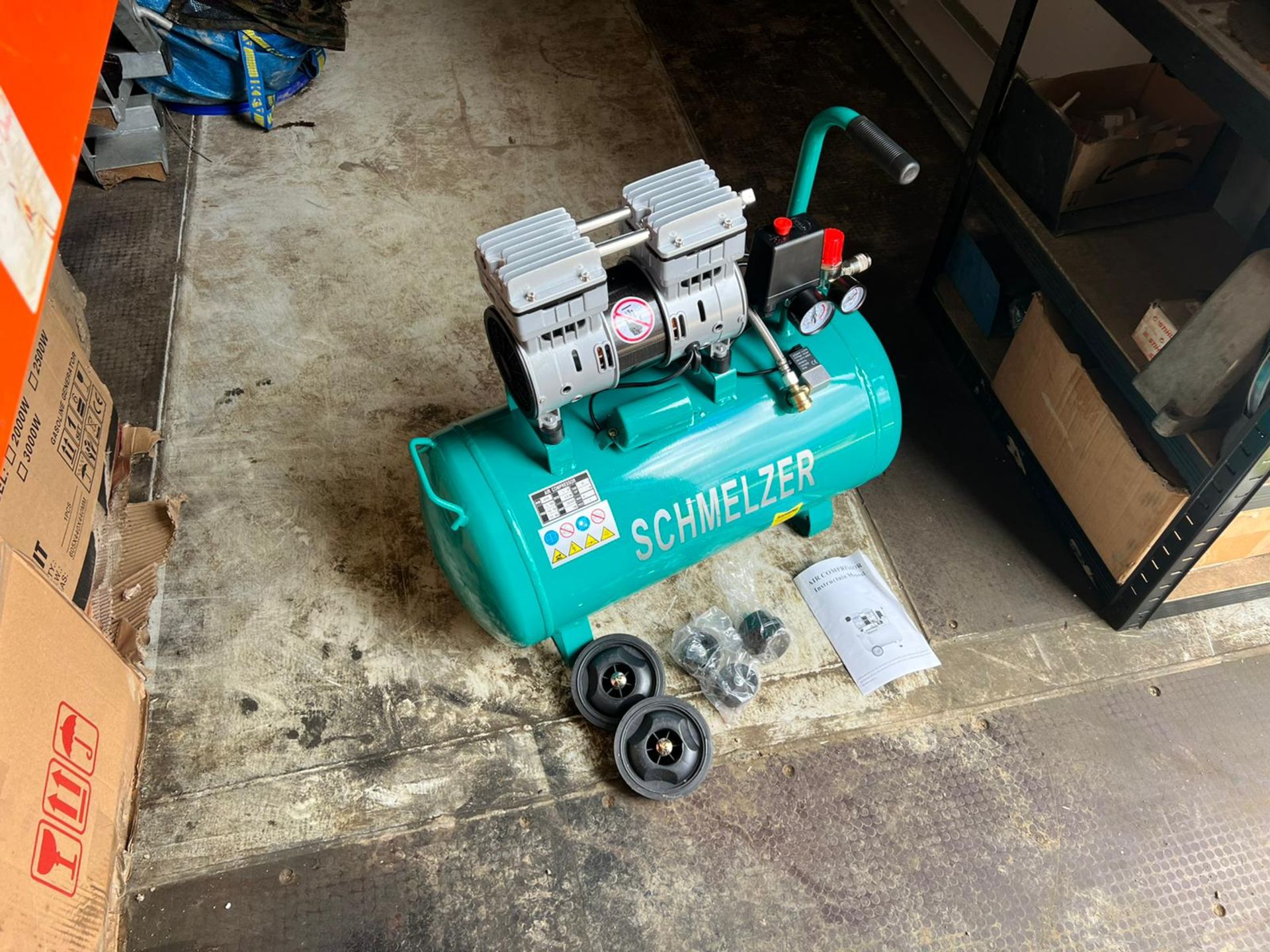 New And Unused Schmelzer JN750 Air Compressor *PLUS VAT* - Image 5 of 8