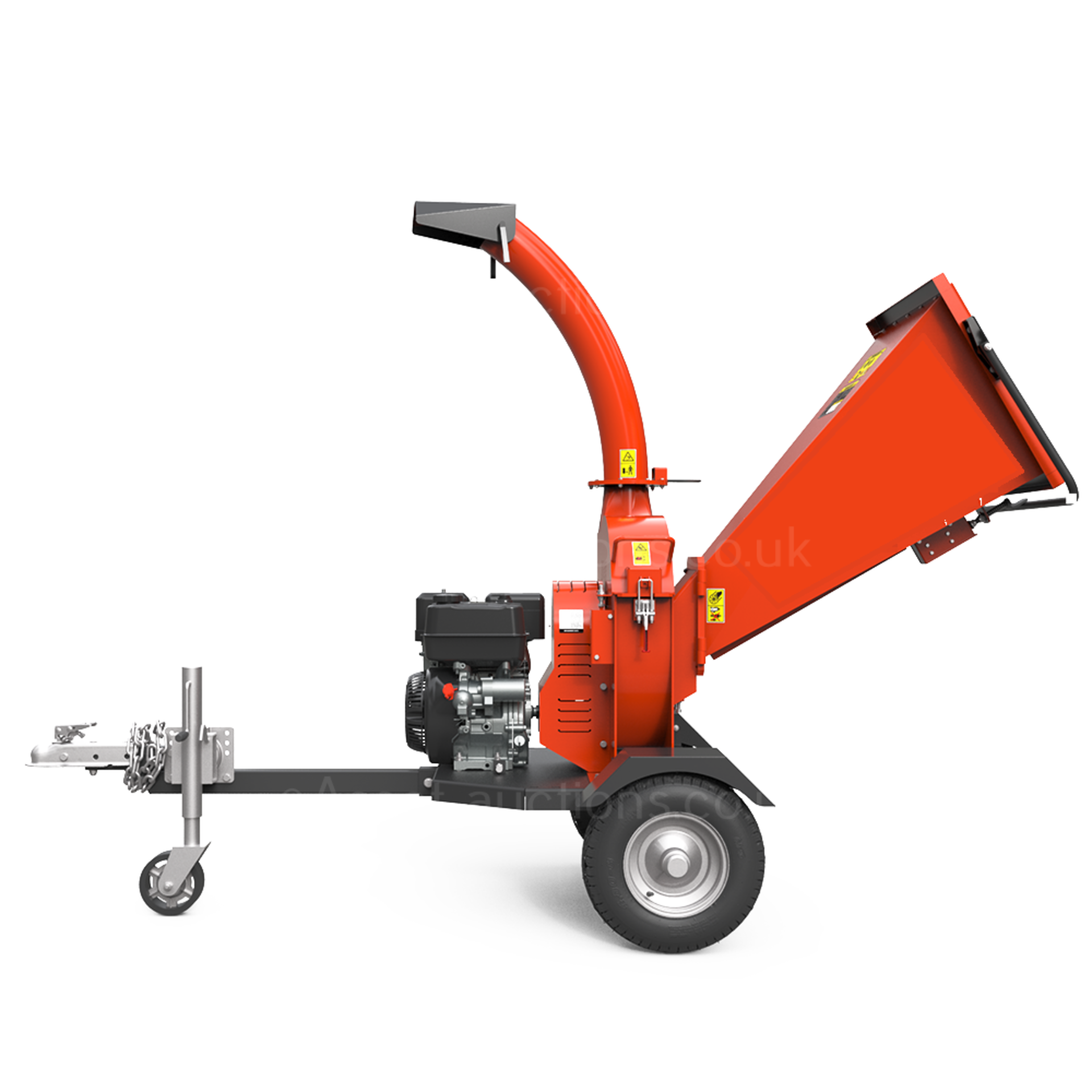 BRAND NEW AND UNUSED DGS1500 420CC 4.5” TOWABLE PETROL WOOD CHIPPER *NO VAT* - Image 7 of 11