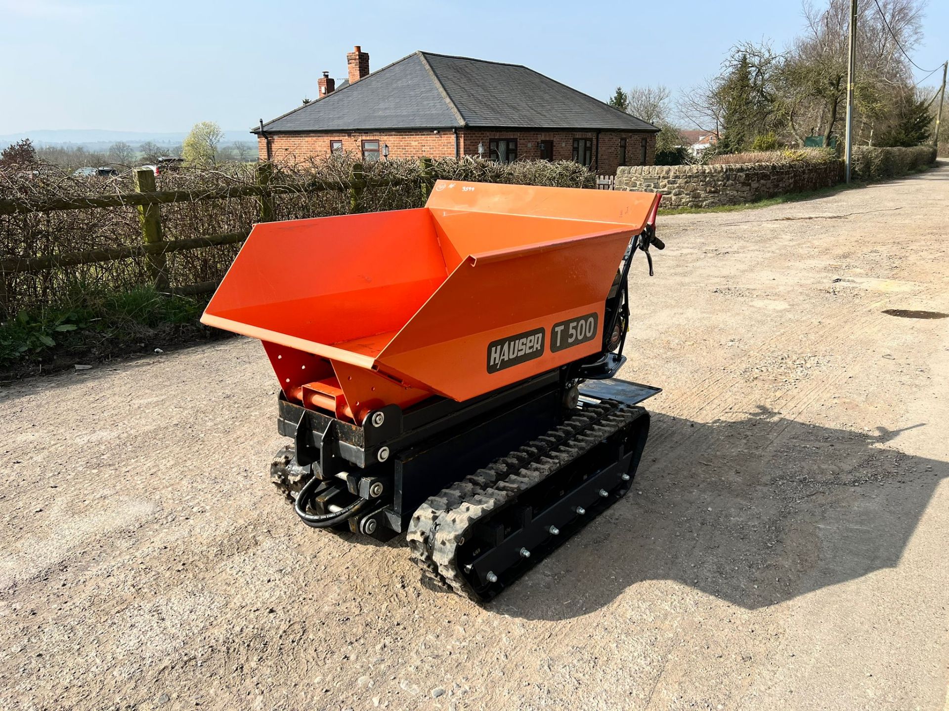 New And Unused Hauser T500 Stand On/Walk Behind Tracked Dumper *PLUS VAT* - Image 2 of 11