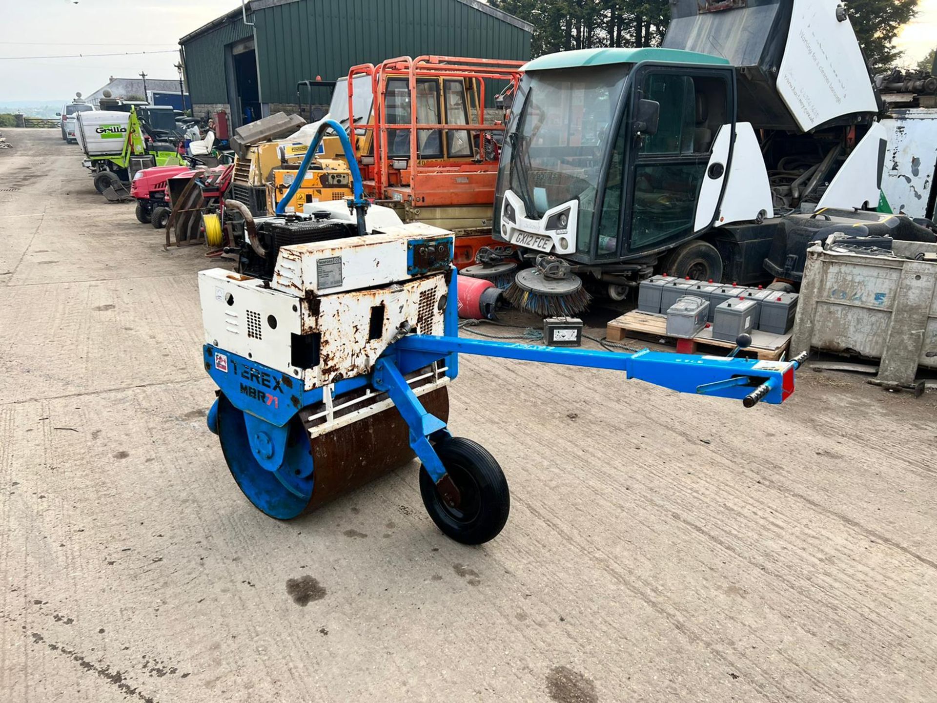 2010 Terex MBR71 Single Drum Pedestrian Roller *Plus Vat* - Image 8 of 10