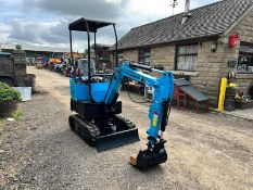 New And Unused JPC HT12 1 Ton Mini Digger, Runs Drives And Digs *PLUS VAT*