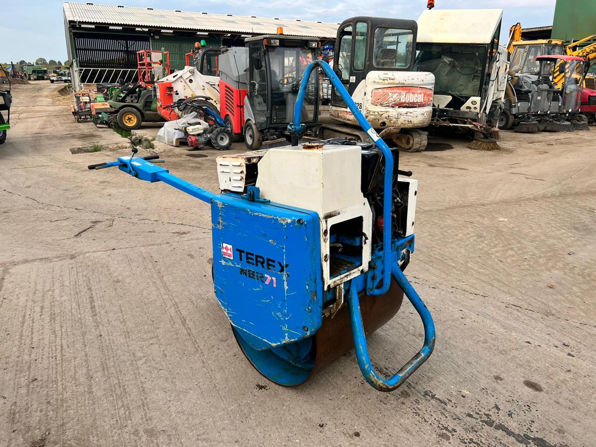 2010 Terex MBR71 Single Drum Pedestrian Roller *Plus Vat* - Image 4 of 10