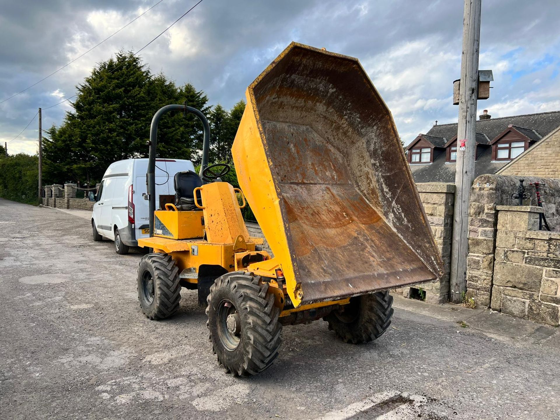 2010/59 THWAITES MACH 578 3 TON SWIVEL 4WD DUMPER *PLUS VAT* - Image 9 of 19