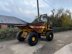 THWAITES ALLDRIVE 6 TON 4WD DUMPER, RUNS DRIVES AND LIFTS, SHOWING A LOW 3103 HOURS PLUS VAT