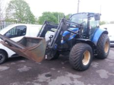 NEW HOLLAND T5.105 TRACTOR, 63 PLATE, 4WD, 6460 HOURS WARRANTED *PLUS VAT*