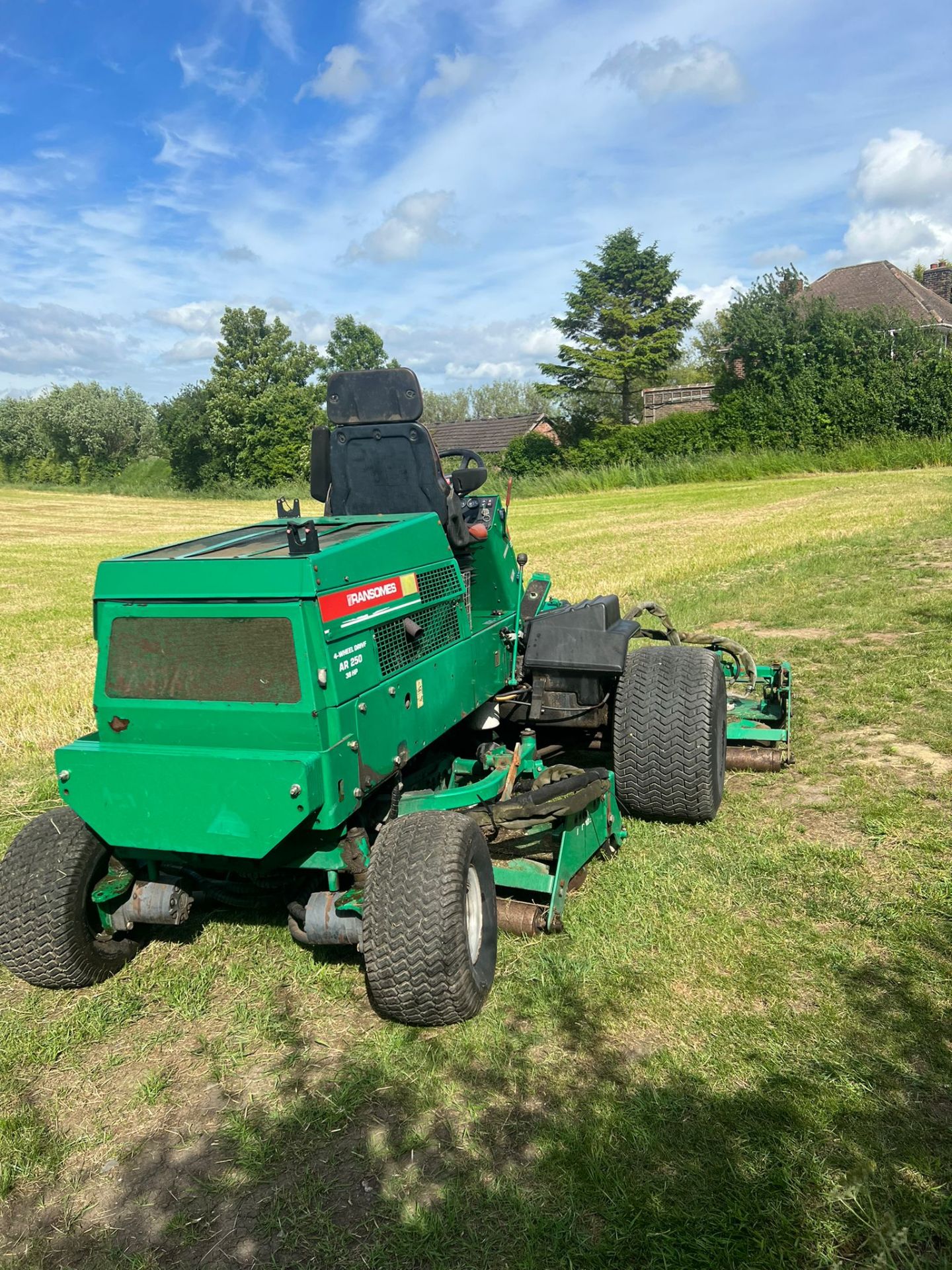 RANSOEMS AR 250 ALL WHEEL DRIVE ROTARY MOWER *PLUS VAT* - Image 6 of 8