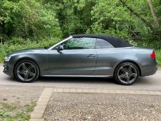 2012 AUDI A5 S LINE TDI CVT GREY CONVERTIBLE, 2.0 DIESEL *NO VAT*