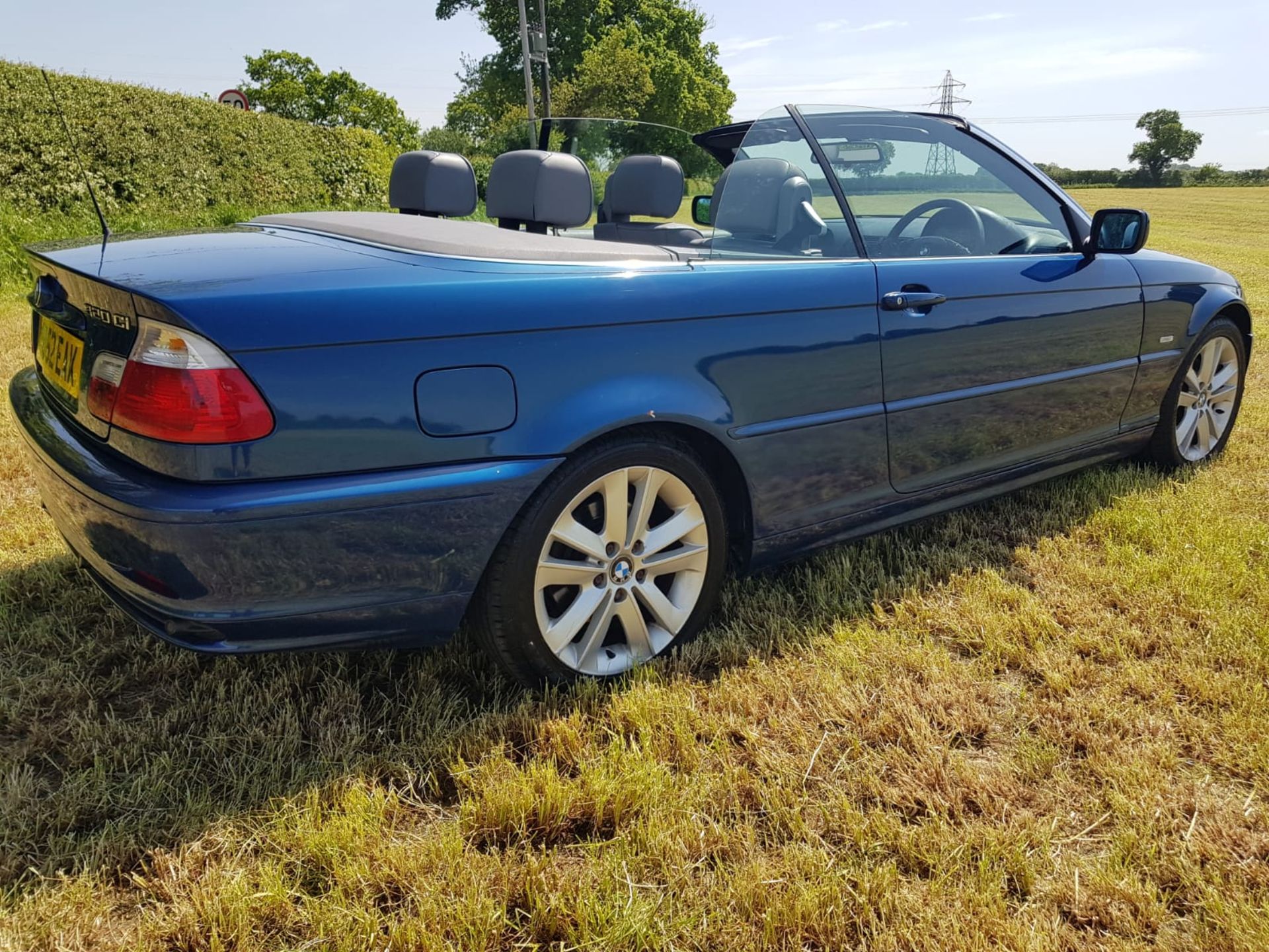 2002/52 BMW 320CI AUTO BLUE CONVERTIBLE, FULL SERVICE HISTORY, 2 KEYS *NO VAT* - Image 10 of 55