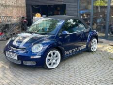 VOLKSWAGEN BEETLE 1.9 TDI BLUE CONVERTIBLE, ELECTRIC ROOF *NO VAT*