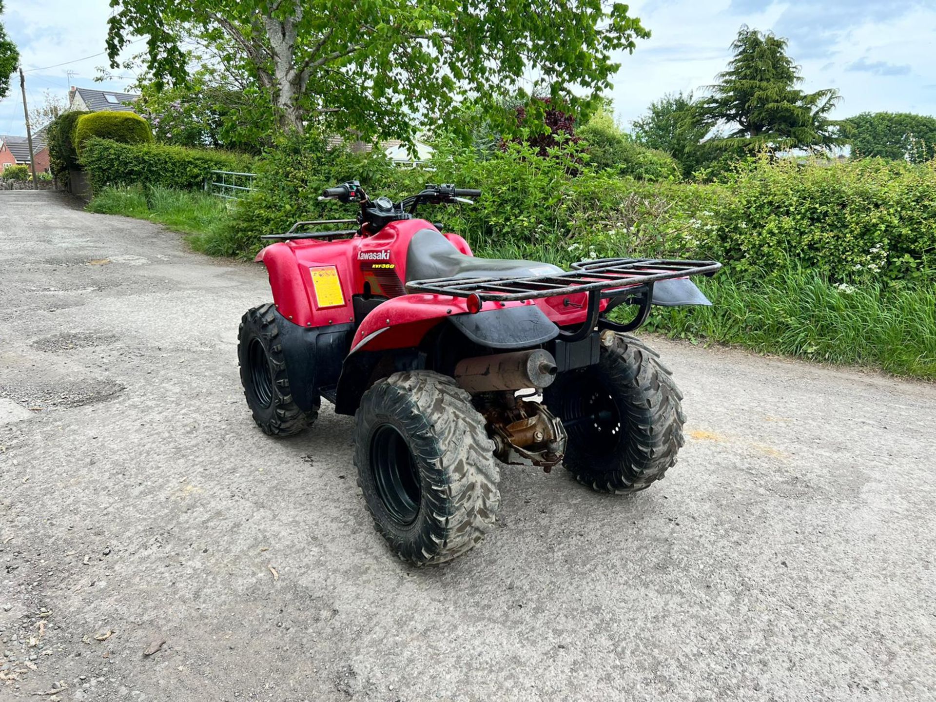 Kawasaki KVF360 4WD Farm Quad Bike, Runs And Drives *PLUS VAT* - Image 3 of 16