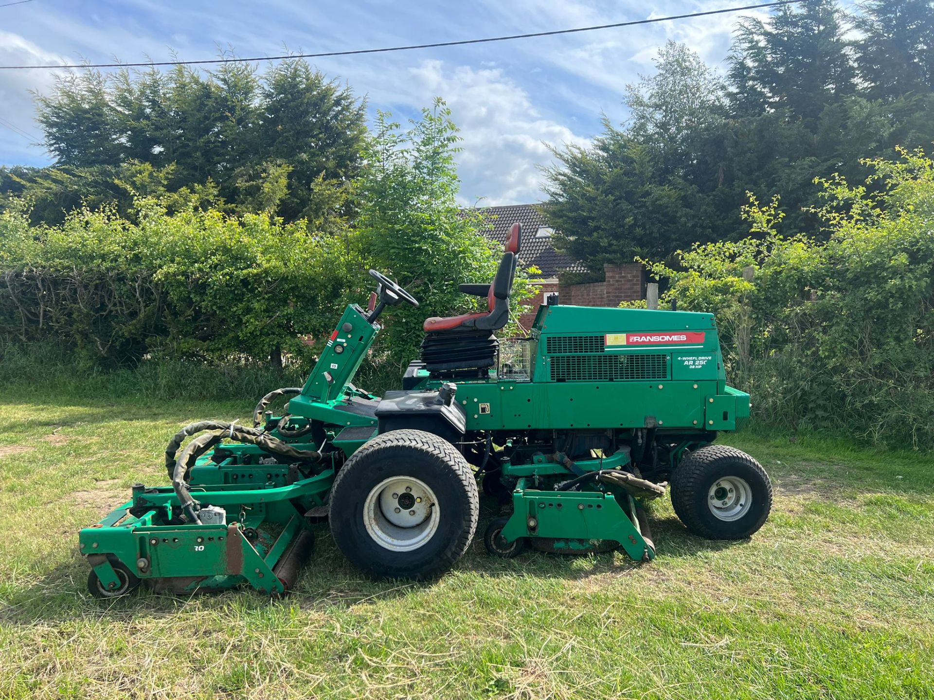 RANSOEMS AR 250 ALL WHEEL DRIVE ROTARY MOWER *PLUS VAT* - Image 7 of 8