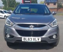 2014/63 HYUNDAI IX35 SE NAV CRDI GREY ESTATE *NO VAT*