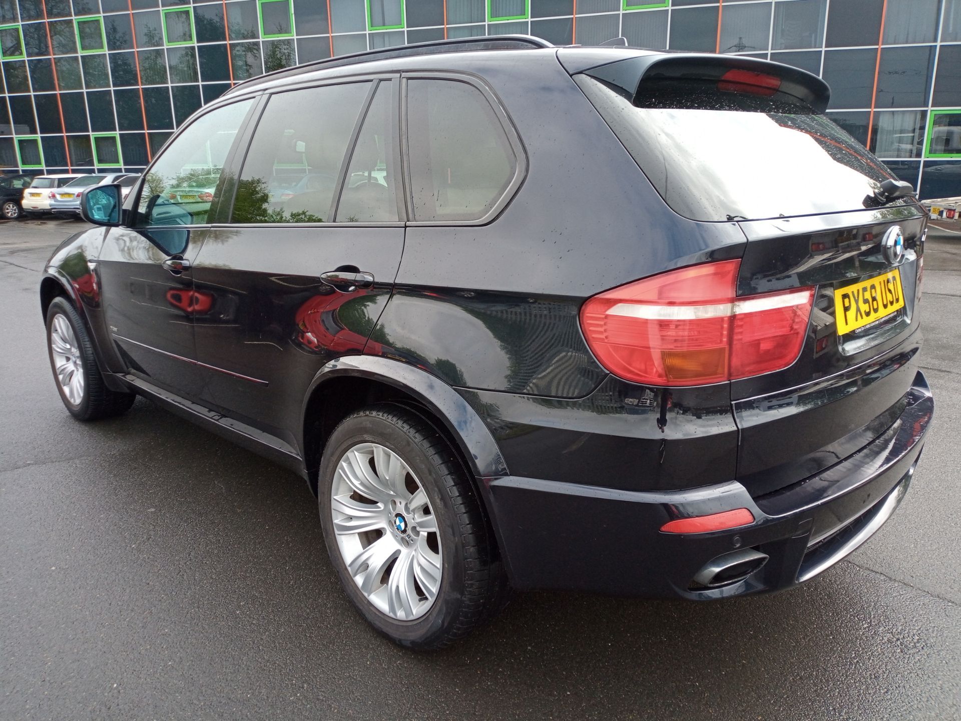 2008 BMW X5 3.0Sd Auto XDrive Msport SUV BLACK ESTATE, 132,429 MILES *NO VAT* - Image 6 of 21