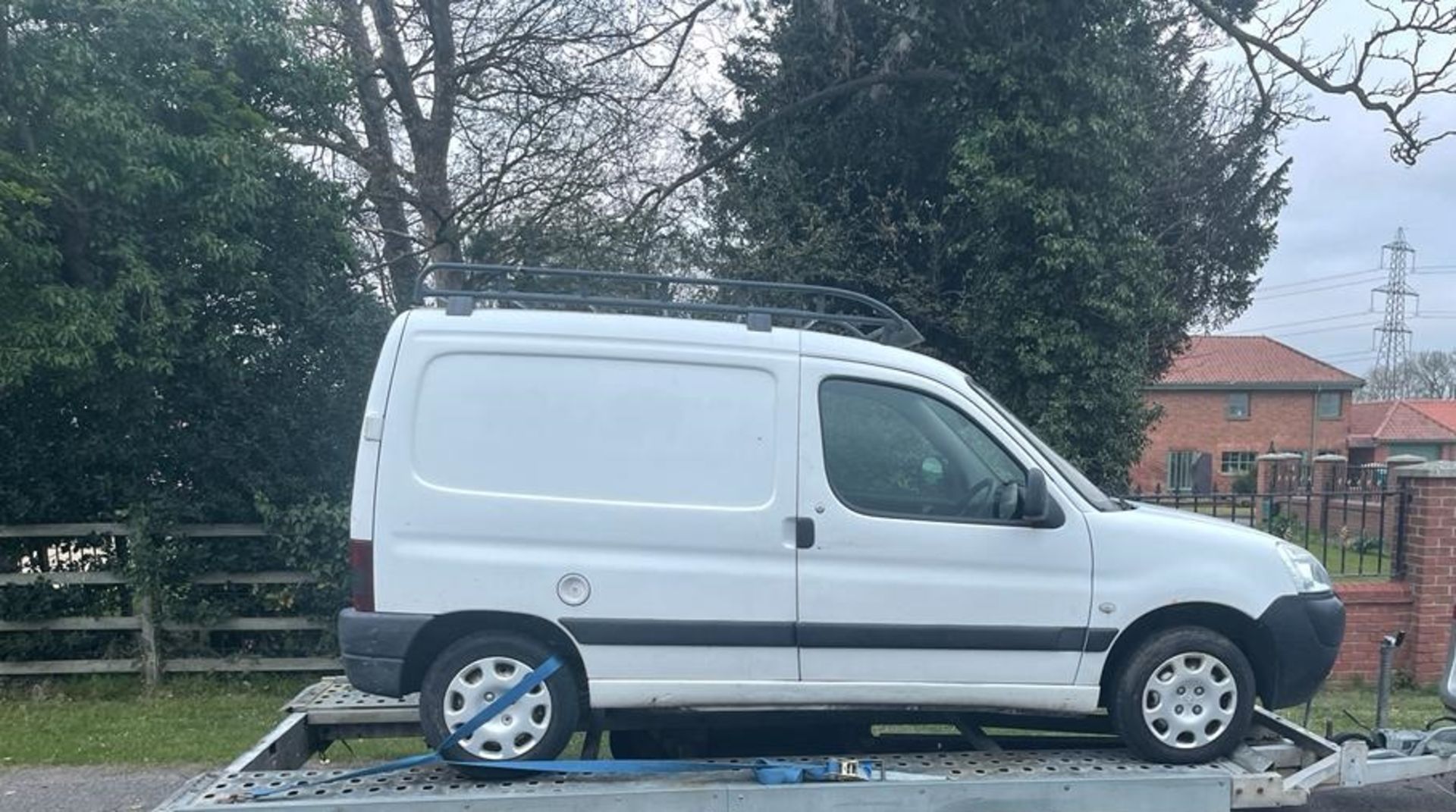 2005 PEUGEOT PARTNER 800 LX WHITE PANEL VAN, 216,772 MILES *NO VAT* - Image 3 of 9