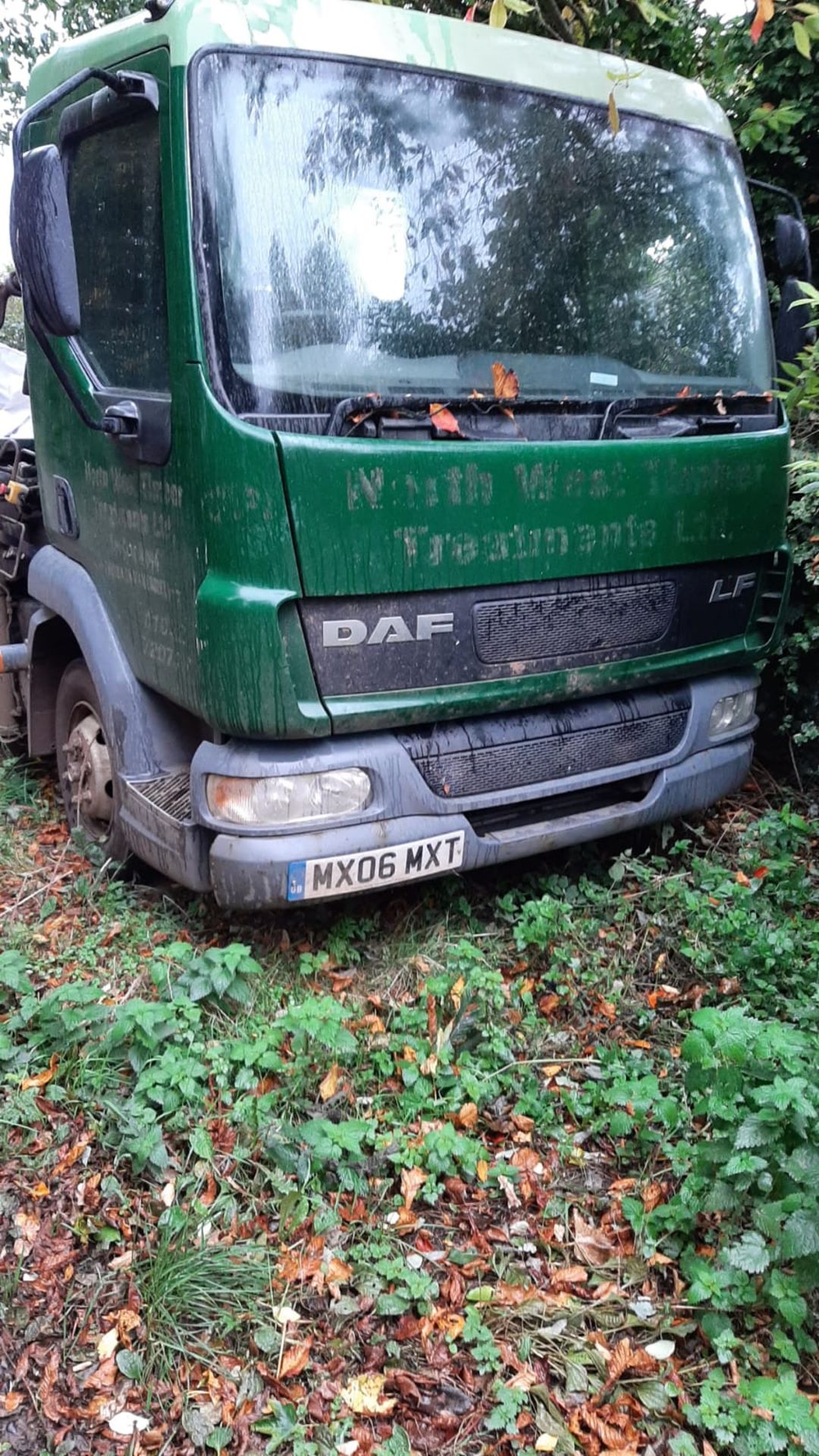 LEYLAND DAF 45 TRUCK WITH HIAB 052, STARTS AND DRIVES AS IT SHOULD *NO VAT* - Image 2 of 6