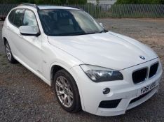 2011/61 BMW X1 XDRIVE20D M SPORT AUTO WHITE ESTATE, ENGINE ISSUES *NO VAT*