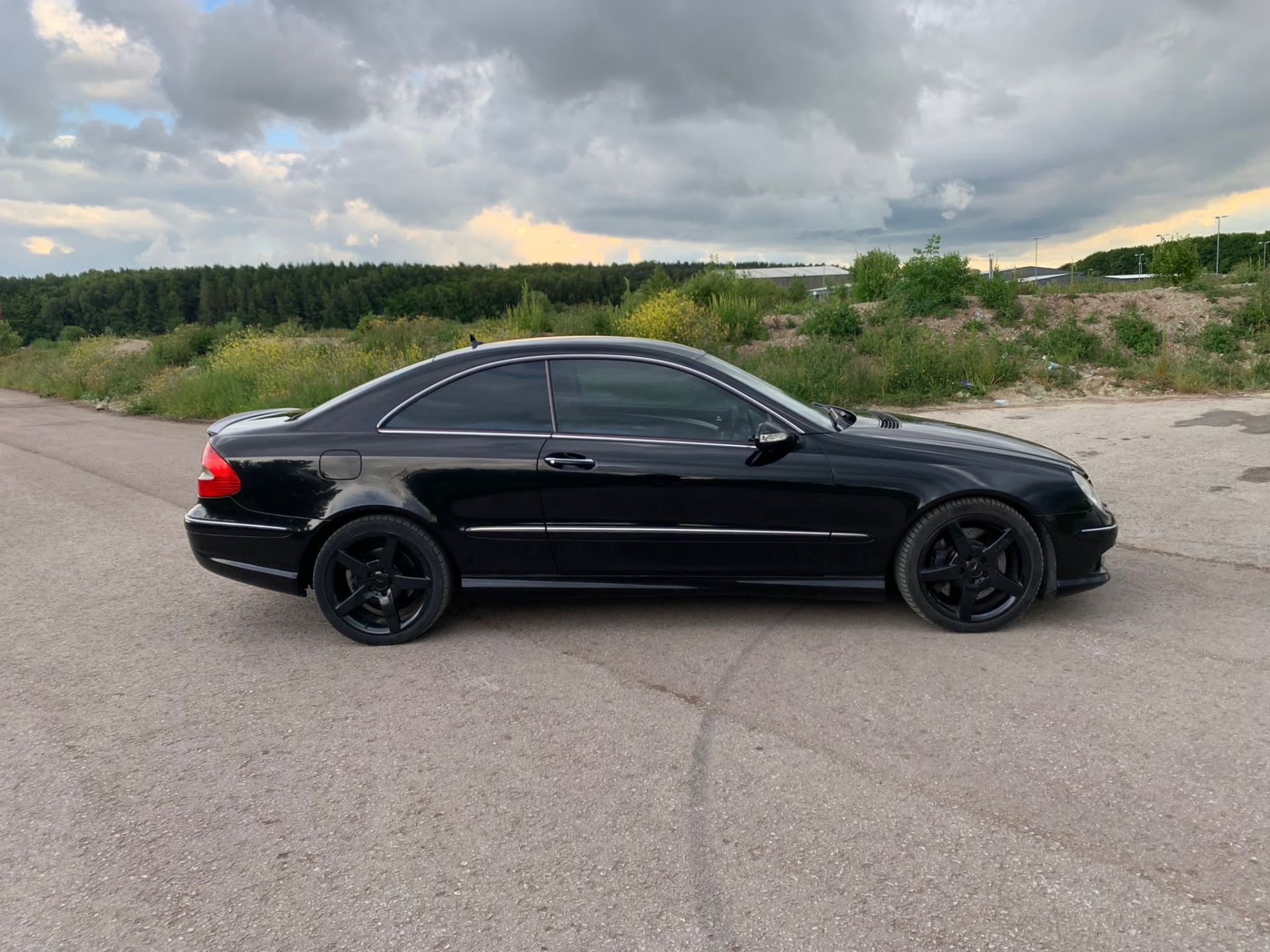 2009 MERCEDES CLK320 CDI SPORT AUTO BLACK COUPE *NO VAT* - Image 7 of 11